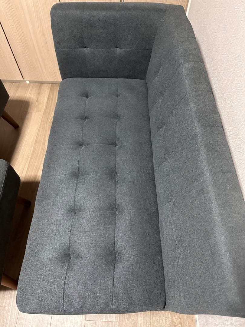 びー【値下げ】【b-company】 「MLD（ミルド）」2Pアームソファ