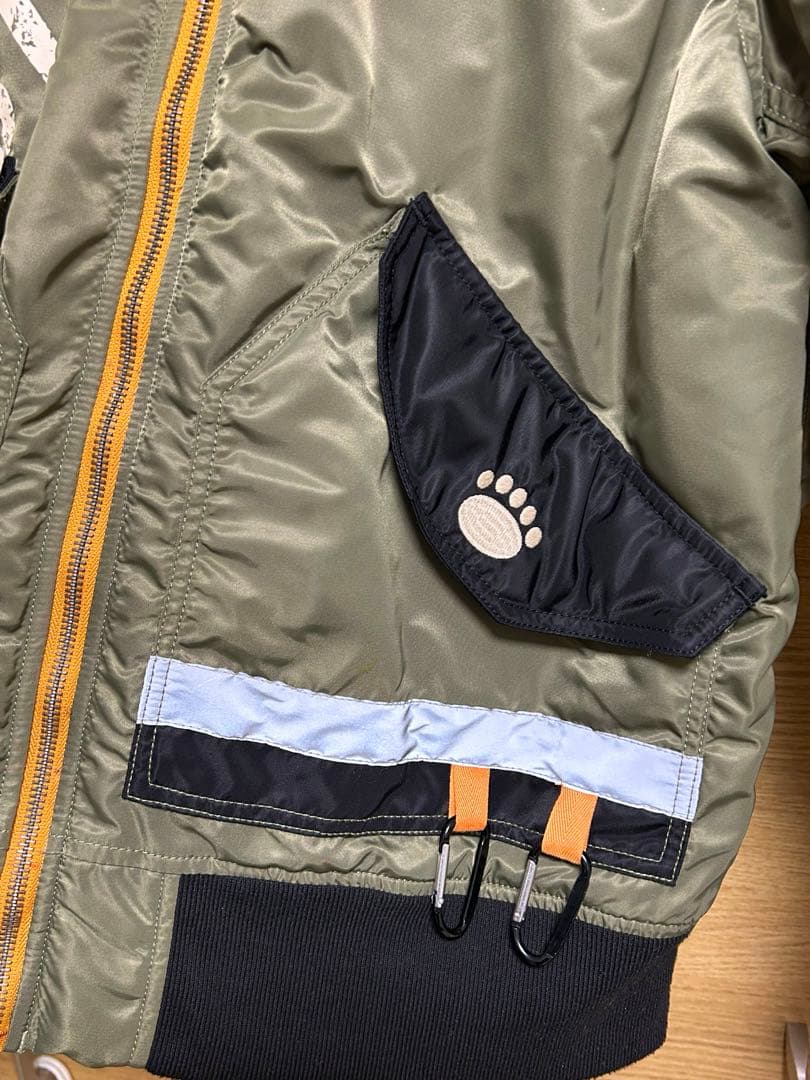 パンディエスタ pandiesta トイプレーン ミリタリージャケット パンダ