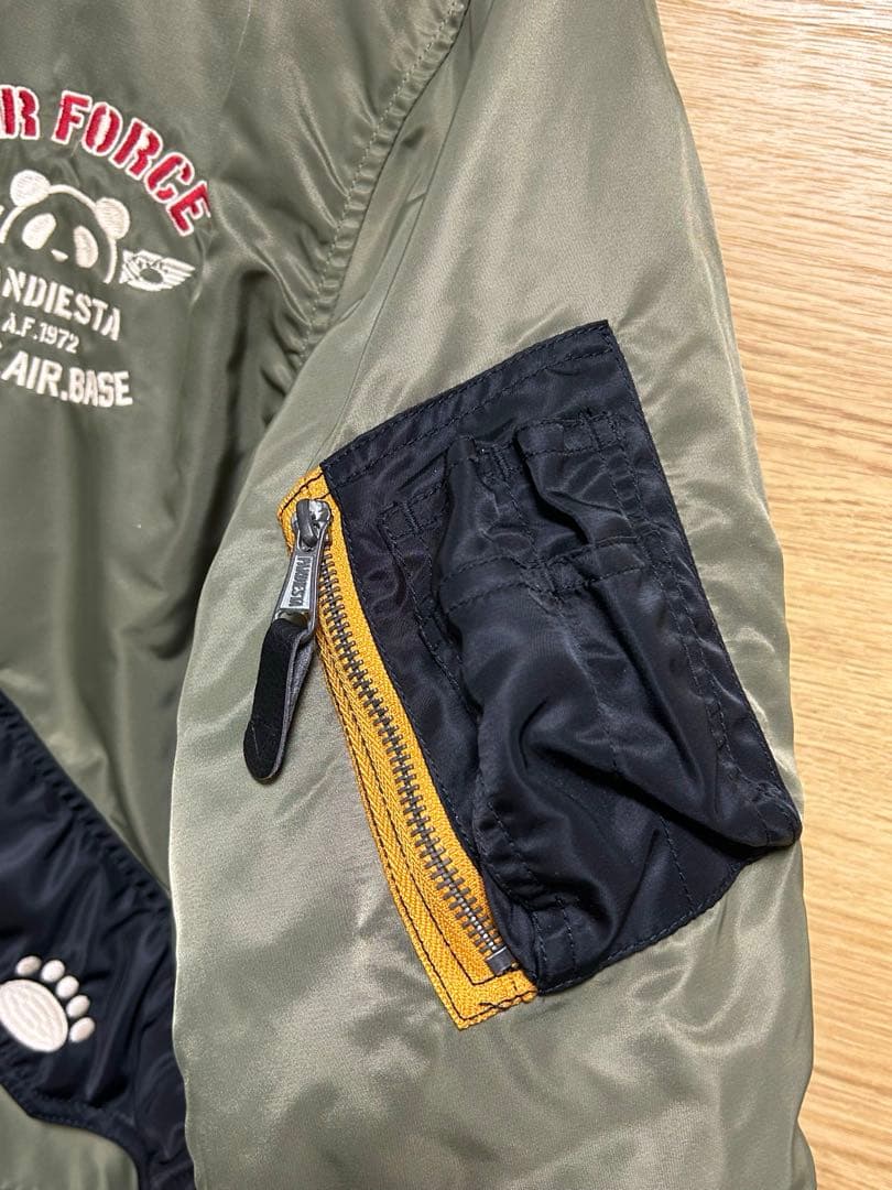 パンディエスタ pandiesta トイプレーン ミリタリージャケット パンダ