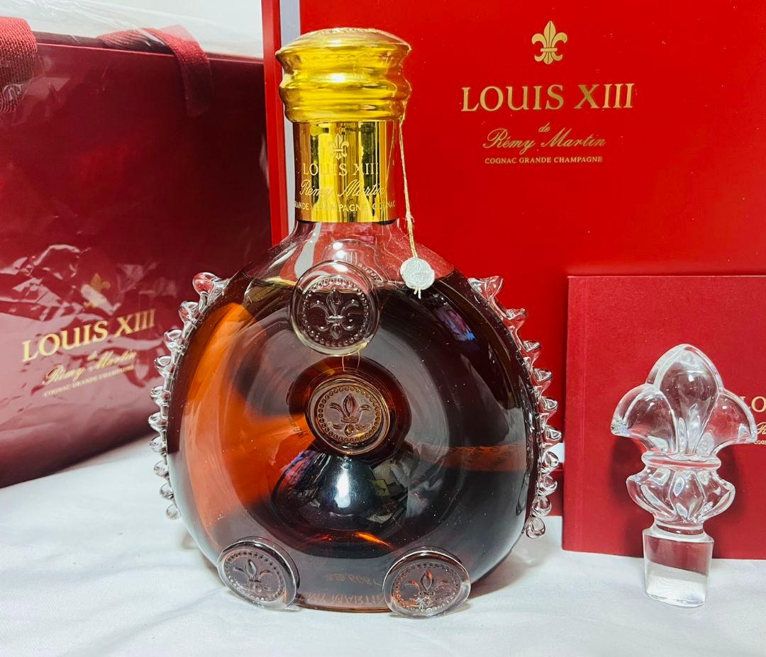 レミーマルタン ルイ13世 バカラ　替え栓・冊子・化粧箱・専用紙袋付き！ 未開封