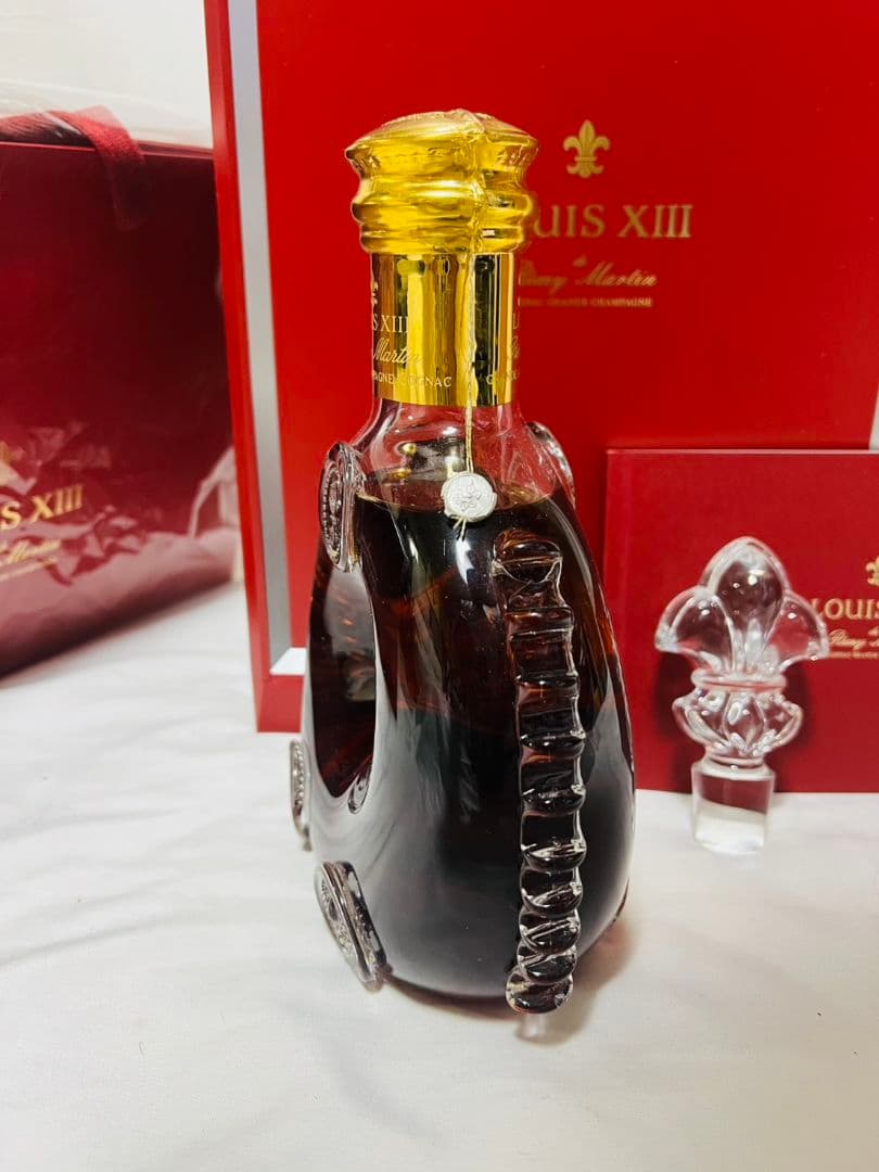 レミーマルタン ルイ13世 バカラ　替え栓・冊子・化粧箱・専用紙袋付き！ 未開封