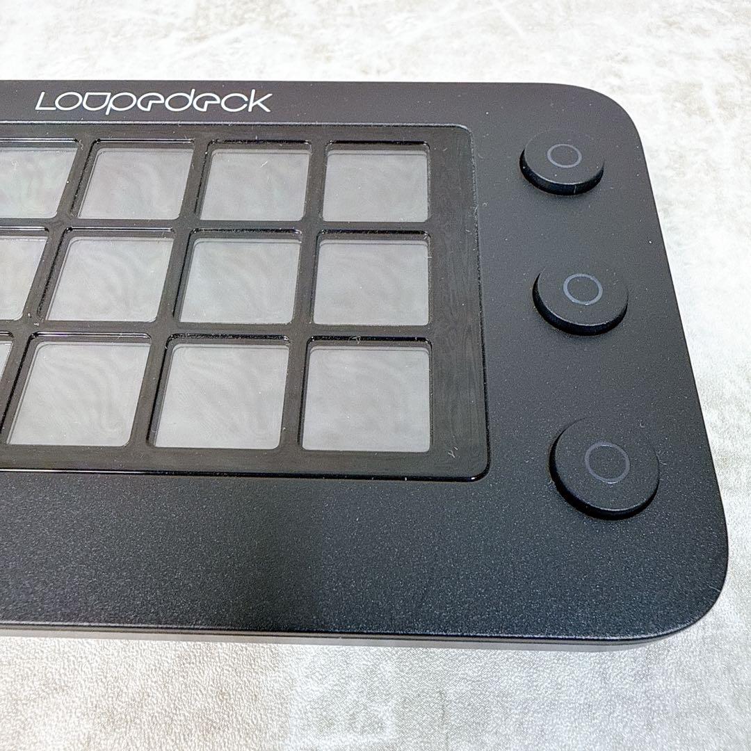 【美品】ルーペデッキ 左手デバイスLoupedeck Live S 外箱付き