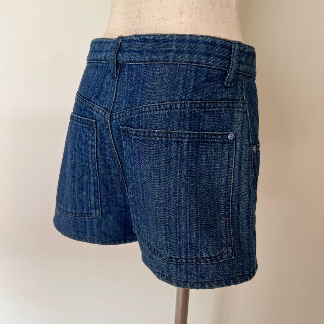 お値下げ‼️シャネル.CHANEL.ショートデニム