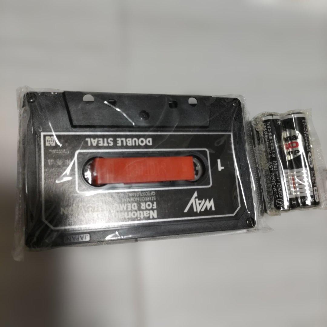 National WAY ステレオミニカセットプレーヤー 店頭品 未使用