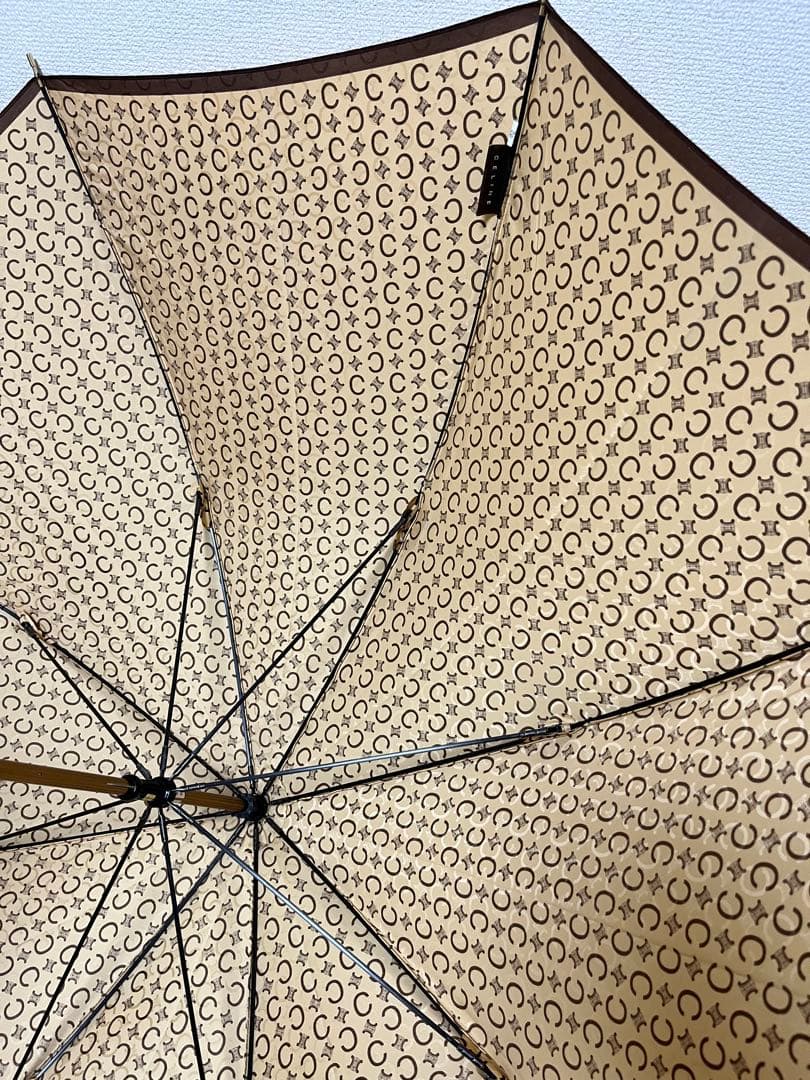 セリーヌ CELINE 傘 総柄 トリオンフ マカダム