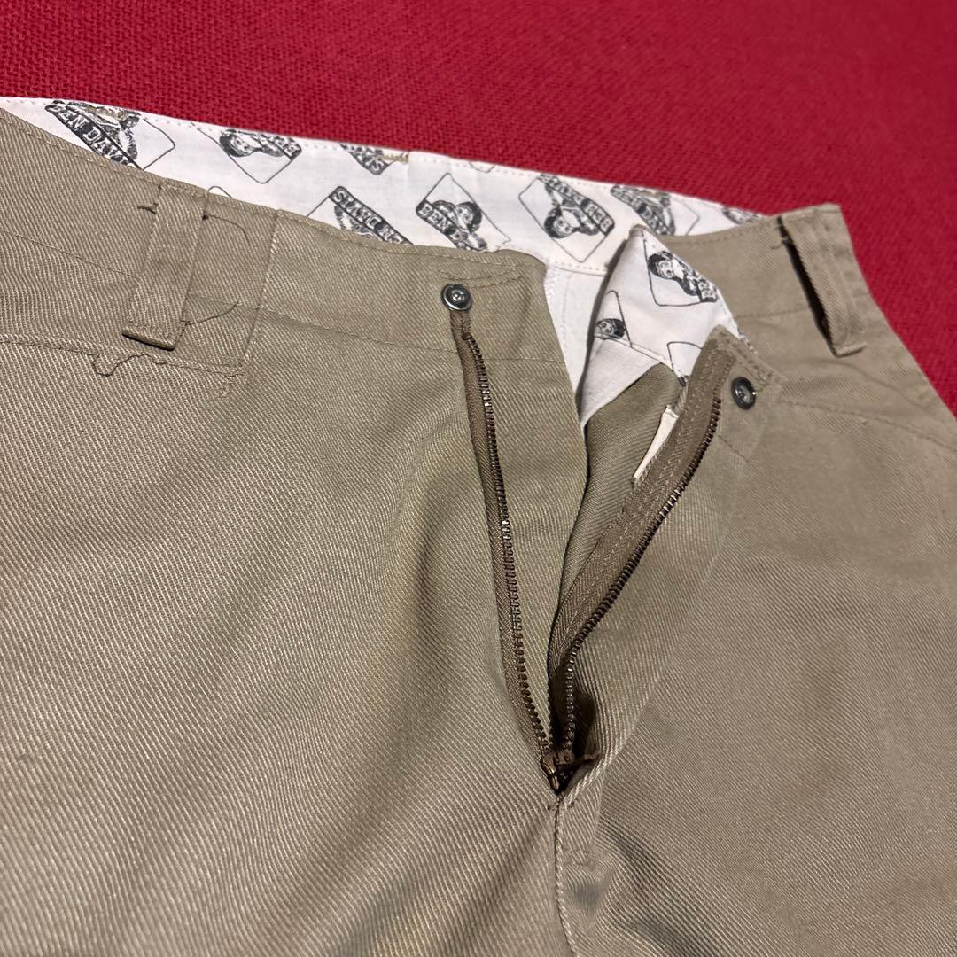 激レア 90s bendavis ゴリラカット チノ usa製 極太 ワイド