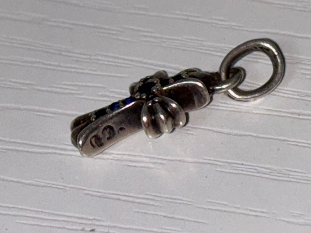 chrom heartsベビーファット　アフターサファイア鑑定済み