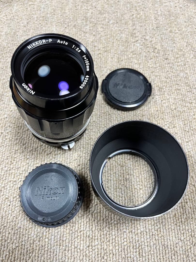 ニコン NIKKOR-P Auto 105mm F2.5 中古品
