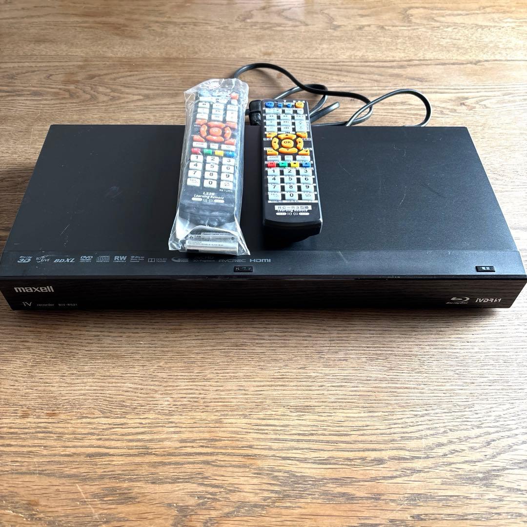 BIV-R521 IVDR maxell マクセル　1TBハードディスクに交換