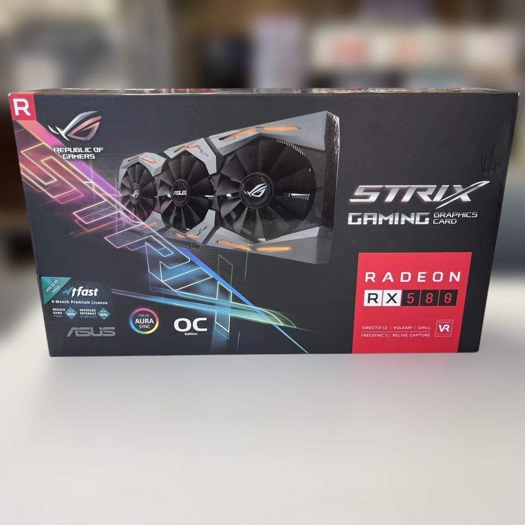グラフィックボード・グラボ・ビデオカード ASUS ROG STRIX Radeon RX 580