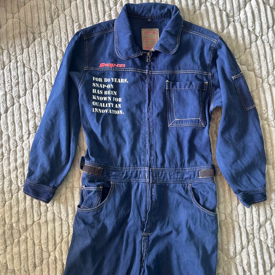 Snap-on オーバーオール・つなぎ ダークブルー