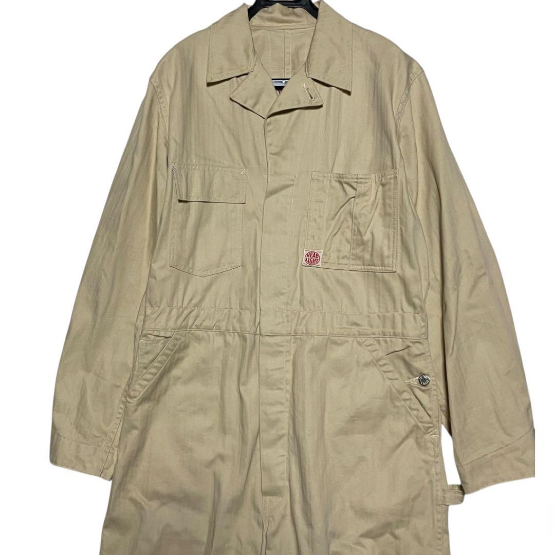 ヘッドライト HEAD LIGHT 東洋エンタープライズ 刺繍 つなぎ 日本製