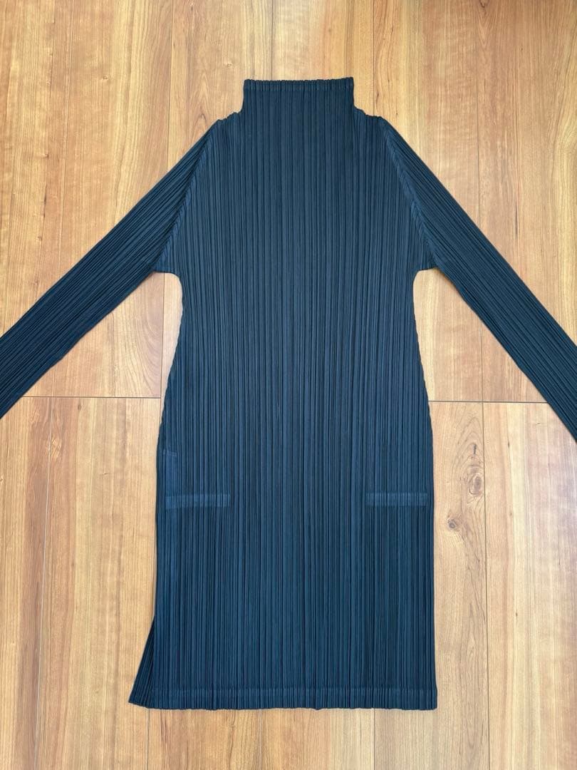 Yamayan PLEATS PLEASE 黒チュニック