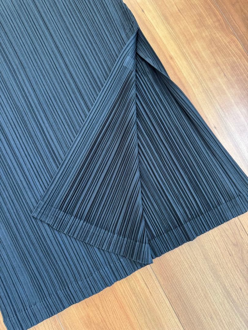 Yamayan PLEATS PLEASE 黒チュニック
