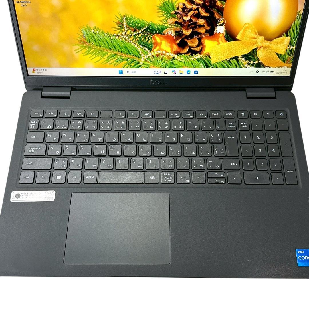 DELL【i5第11世代★16GB】15.6 ノートパソコン バッテリ良 737
