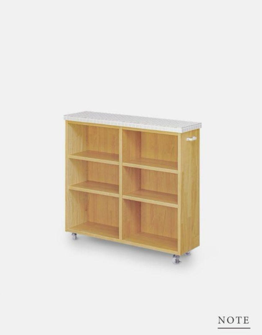 MOMO NATURAL スリムタイルワゴンL