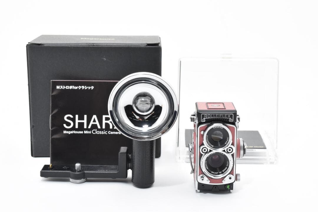 ★極上品★ ROLLEIFLEX SHARAN 激レア ピンク ストロボセット