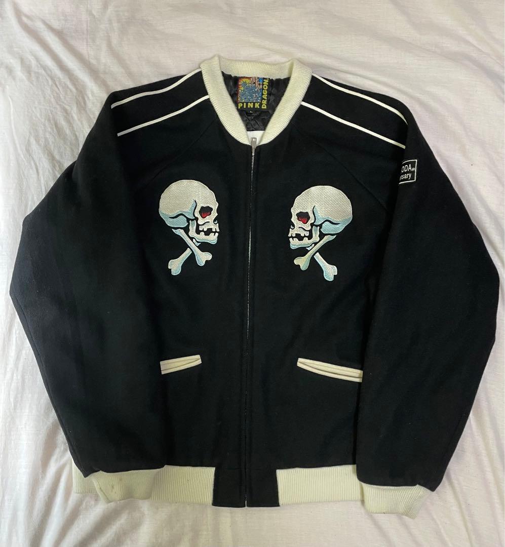 クリームソーダ35周年 アニバーサリー　別珍 スカジャン