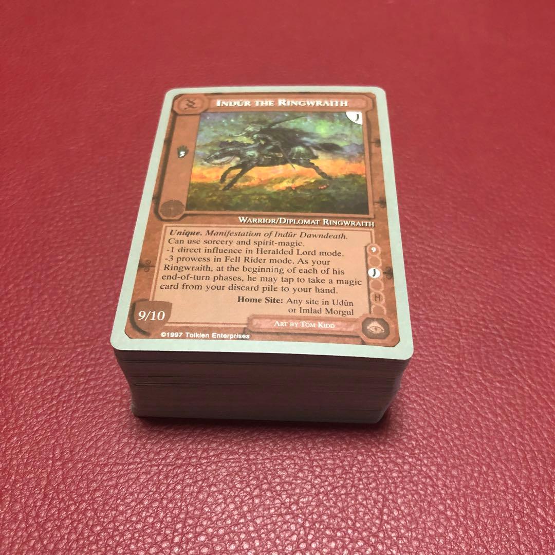 ミドルアース　カード　チャレンジデッキJ ccg コンプ　指輪物語　希少