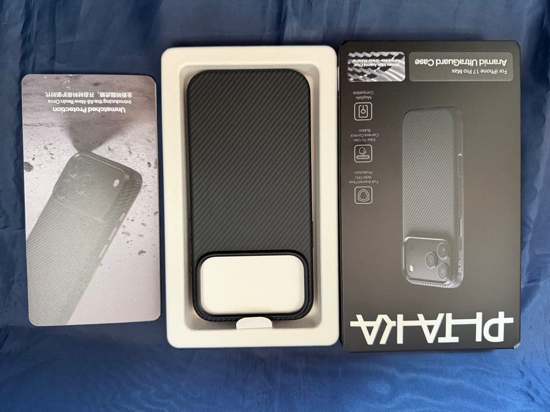 未使用　iPhone17PROMAX PITAKA 超人気ケース ピタカ