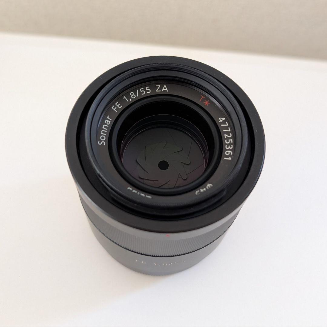 SONYレンズ Sonnar T* FE 55mm F1.8 ZA 付属品付き