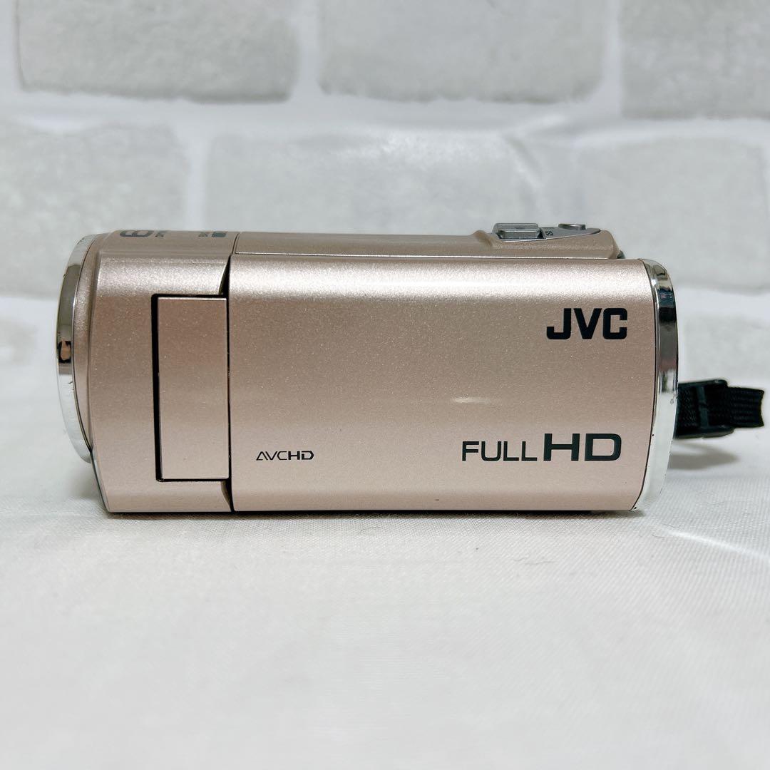 ✨【JVC フルハイビジョンビデオカメラ ピンクゴールド GZ-E150-N】✨