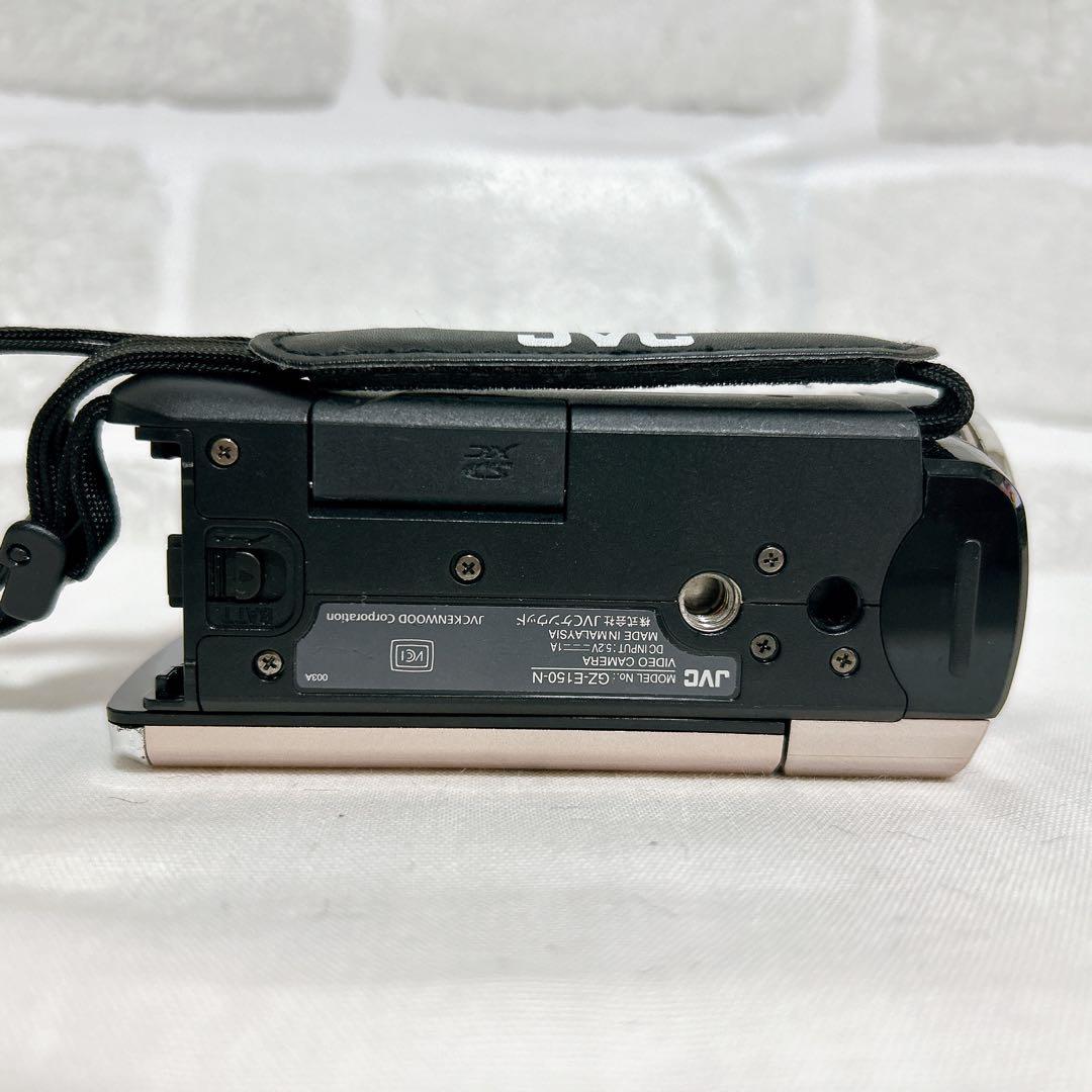 ✨【JVC フルハイビジョンビデオカメラ ピンクゴールド GZ-E150-N】✨