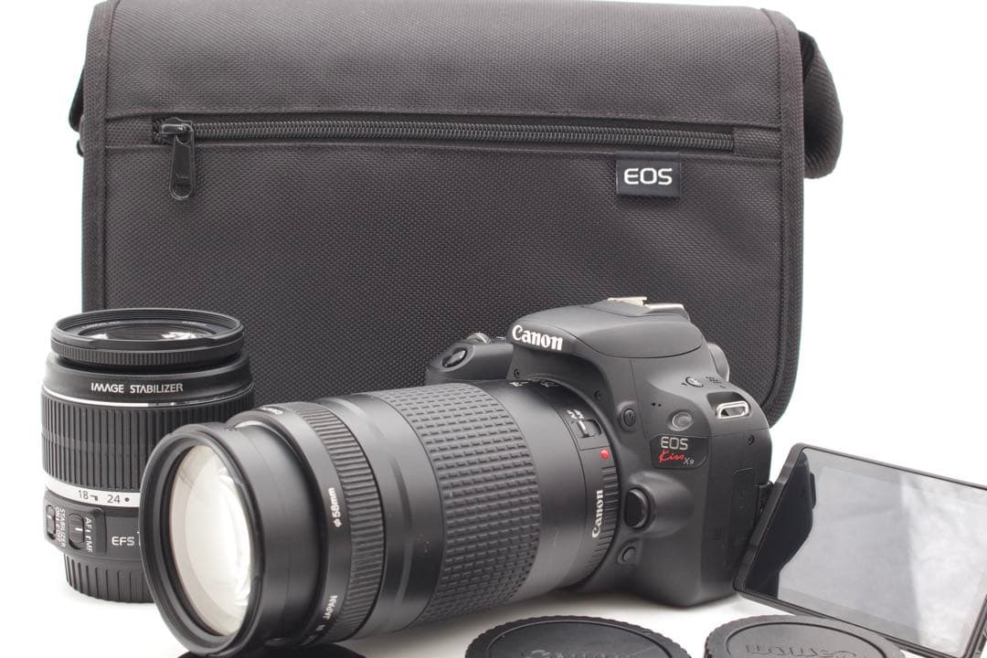 Canon EOS Kiss X9 ダブルレンズキット Wi-Fi接続転送