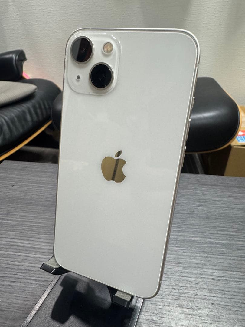 美品 iPhone13 128GB 白　SIMフリー　90%