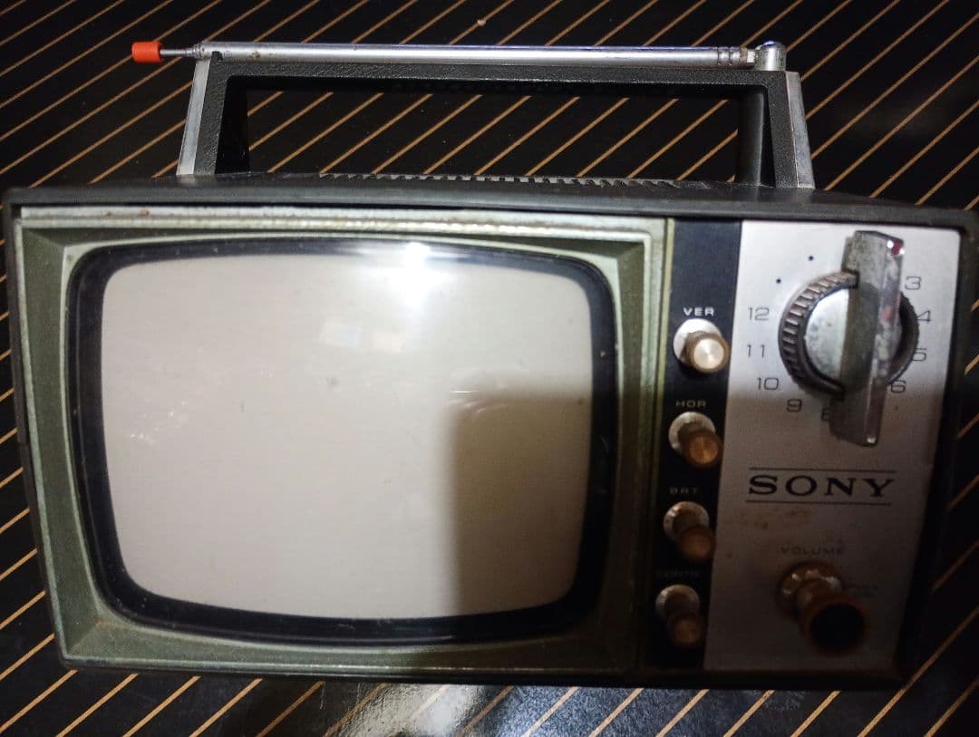 SONY トランジスタ テレビジョン レシーバー 5－24 昭和レトロ