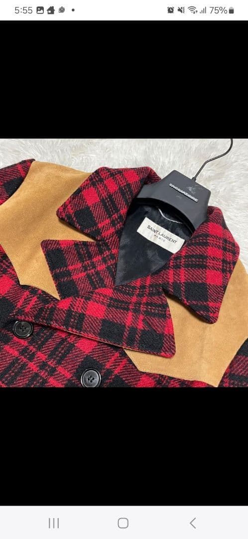 ケイ 美品 希少46!! サンローランパリ エディ期 キムタク着用