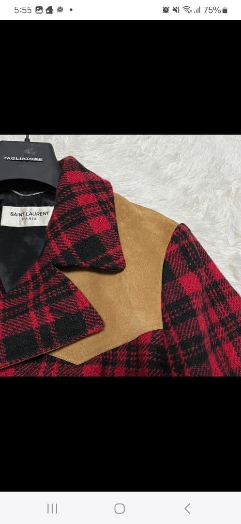 ケイ 美品 希少46!! サンローランパリ エディ期 キムタク着用