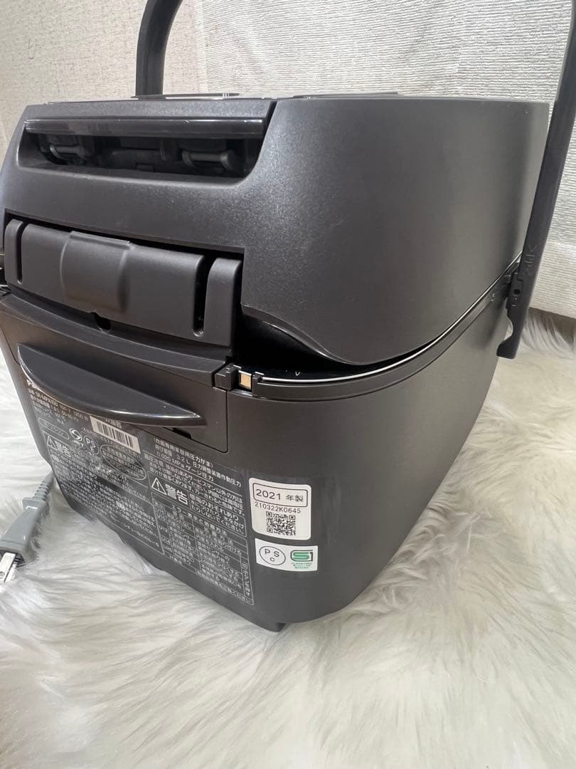 Panasonic SR-MPA100 炊飯器 IH,2021年製造。