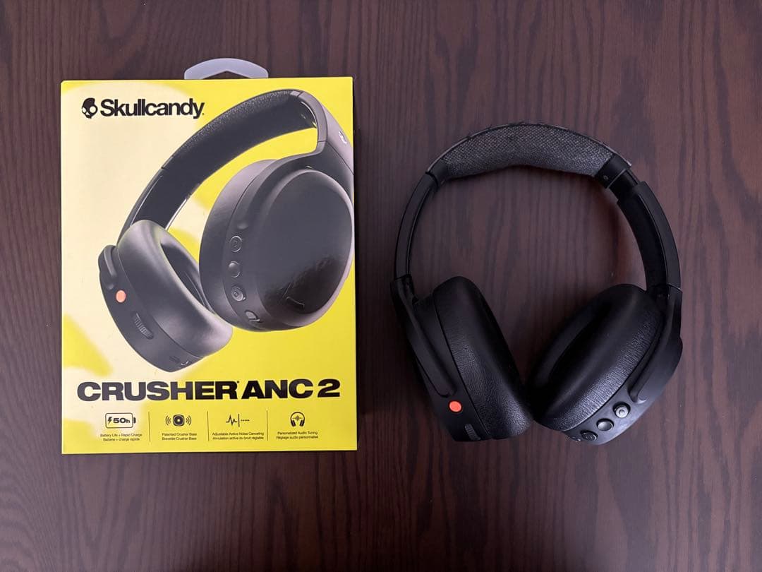Skullcandy CRUSHER ANC 2 ワイヤレスヘッドホン