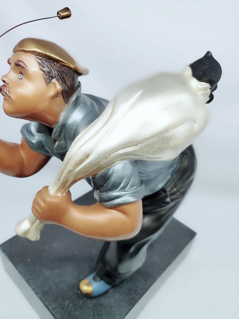 管JB 本物保証 ヒロヤマガタ ブロンズ 猫泥棒 Cat Burglar