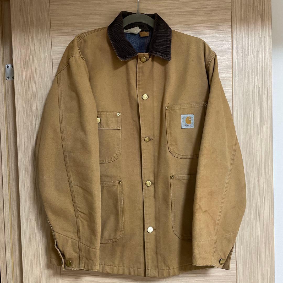 Carhartt ミシガン チョアコート ブラウン USA製 80s サイズ38