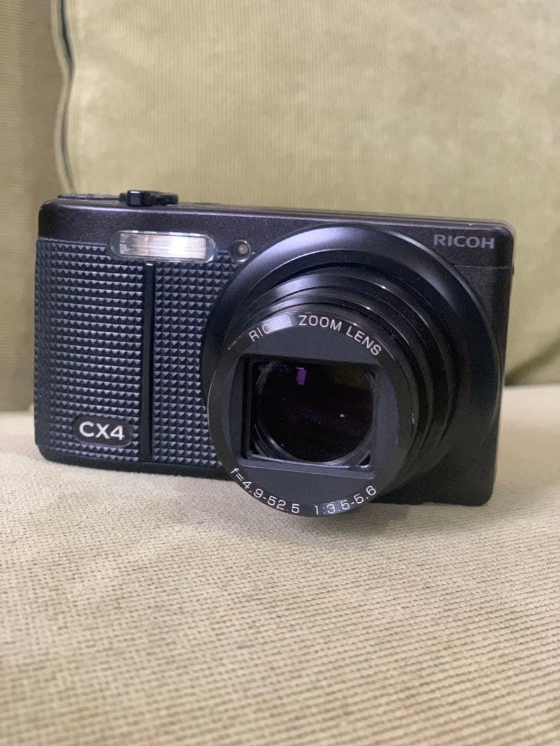 RICOH CX4 コンパクトデジタルカメラ ブラック