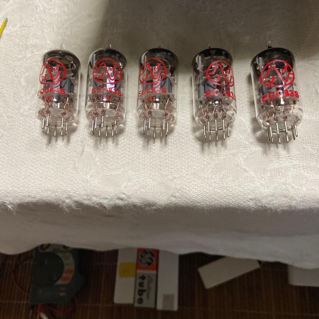 真空管　JJ ECC83s 5本セット