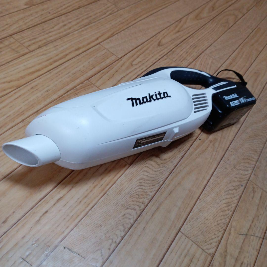マキタ18V充電式クリーナーCL182FD 純正急速充電器、純正バッテリー付