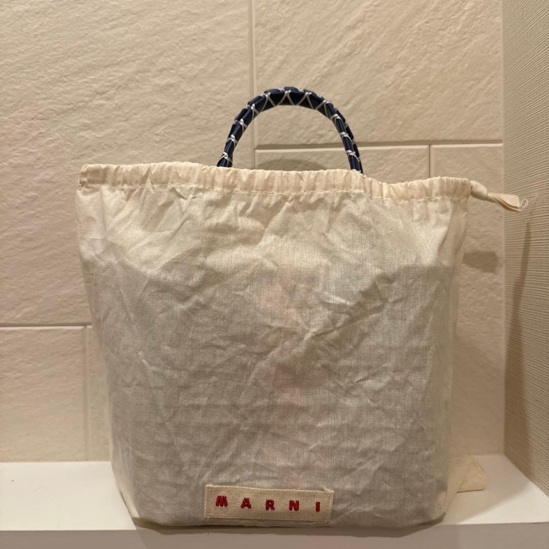【クロ様】美品MARNI BASKET BORSA バスケット　かごバッグ