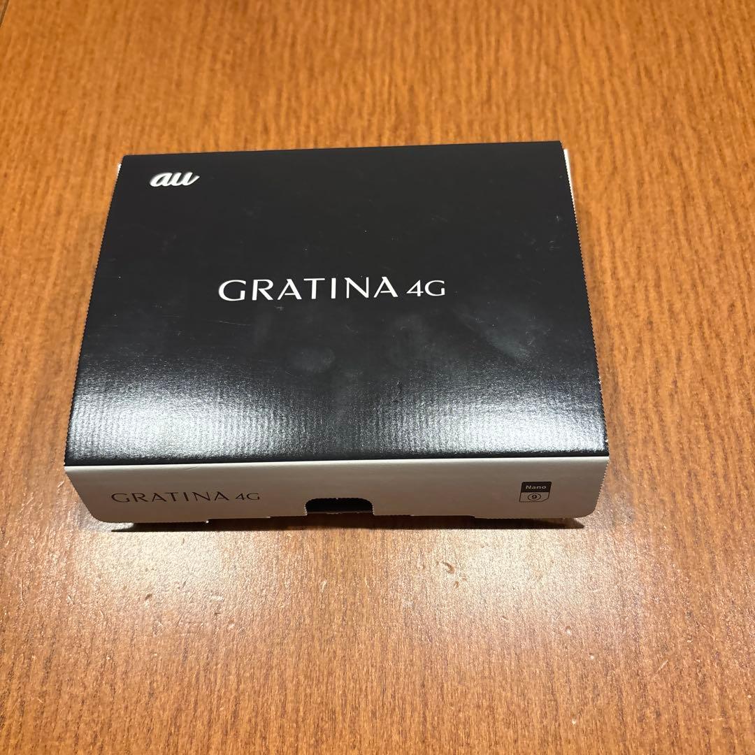 au GRATINA 4G KYF31 ブラック 新品未使用　SIMロック解除済