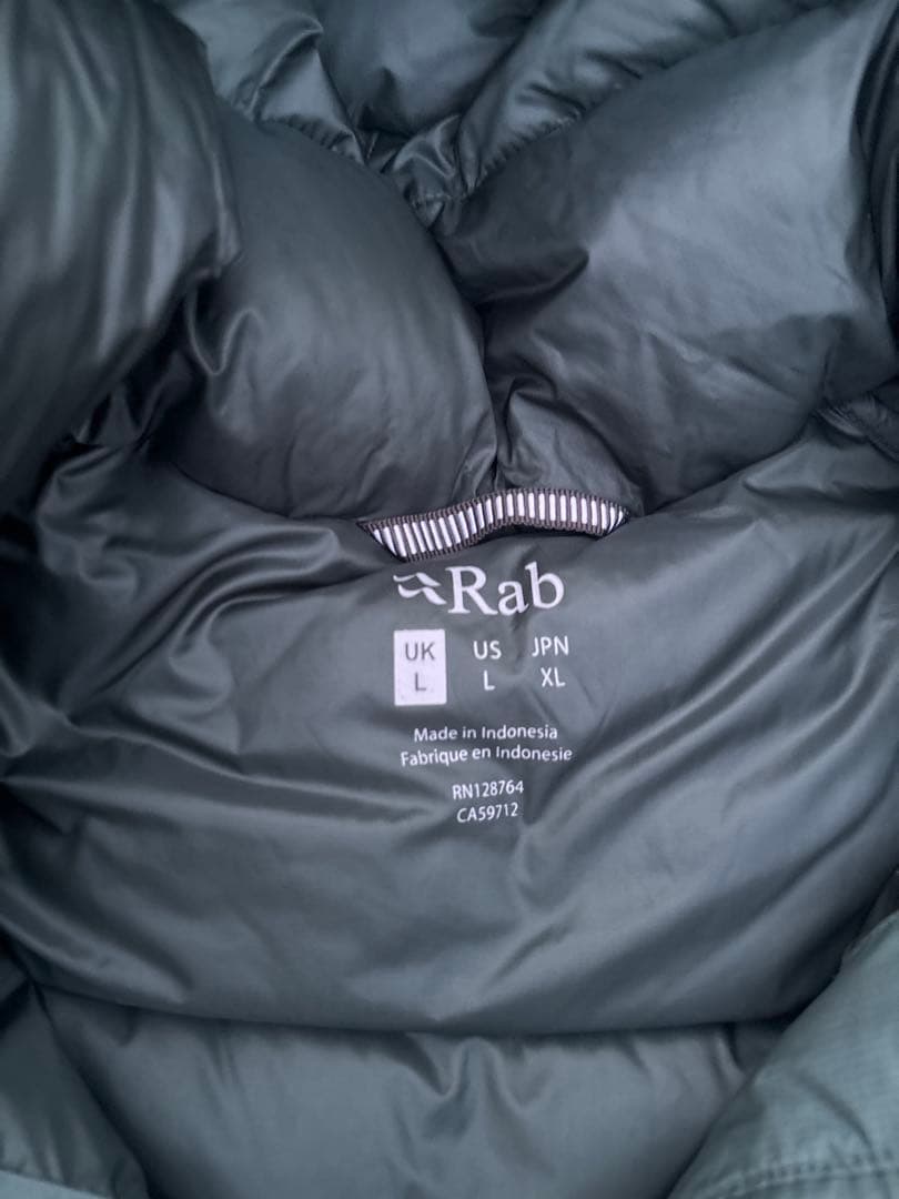 rab ダウンジャケット ターコイズ Columbia mont-bell似