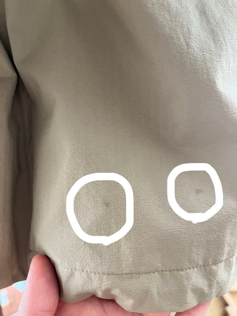 あ*ん様 ノースフェイス タグアンポンチョ