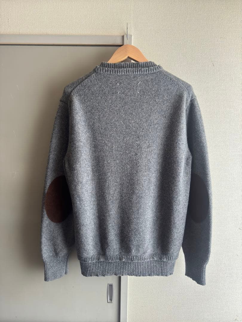 トップス MAISON MARGIELA ELBOW-PATCH WOOL KNITTED