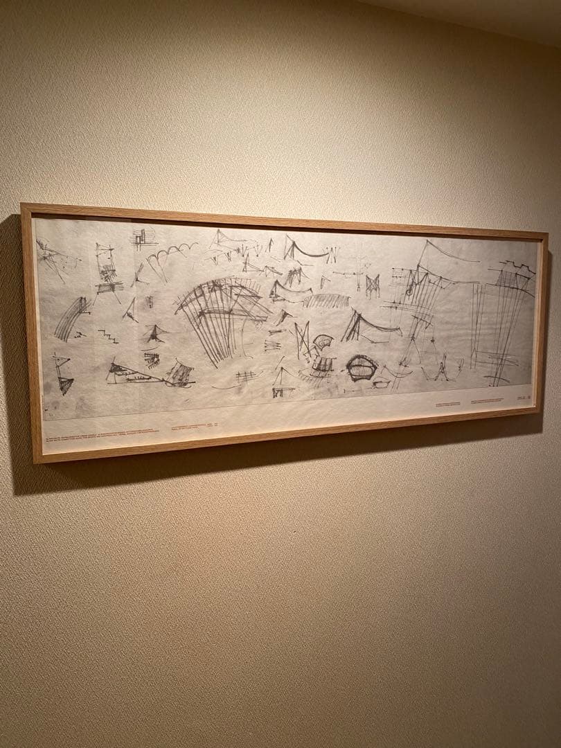 アルヴァ・アアルト　Alvar Aalto スケッチポスター