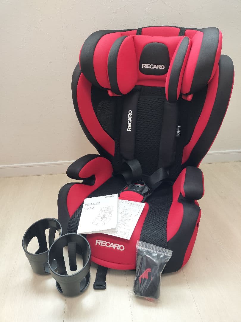 RECARO Start J 1赤/黒 チャイルドシート