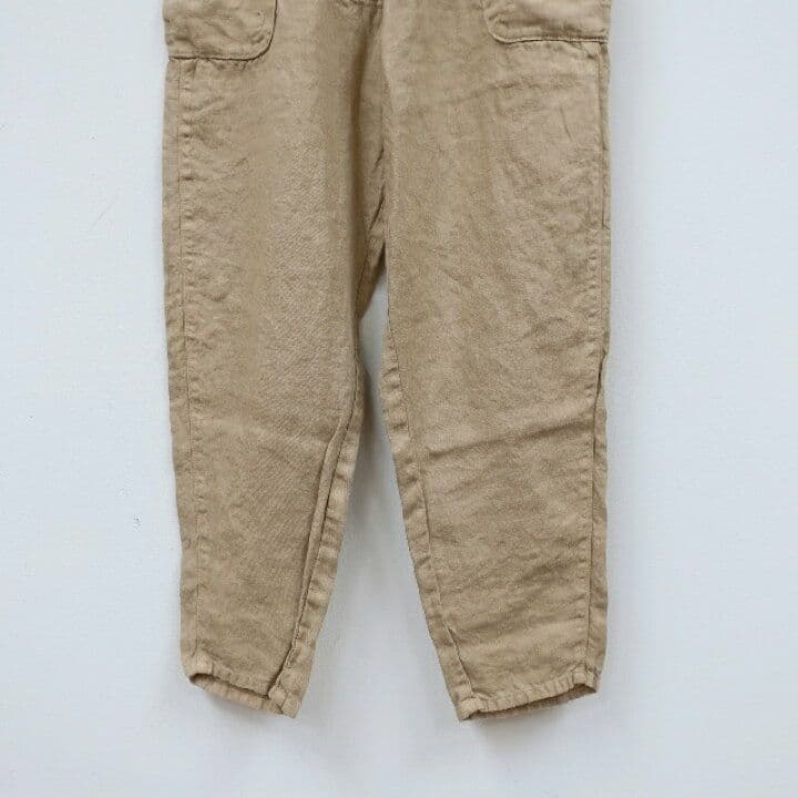 tumugu ソリトリネンイージーパンツ