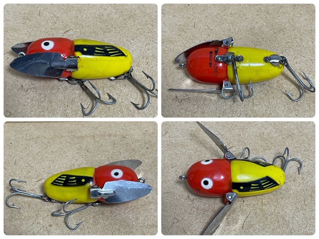 キ*グ様 へドンルアー10個まとめ売り　引退品　バス釣り　レトロルアー　釣具