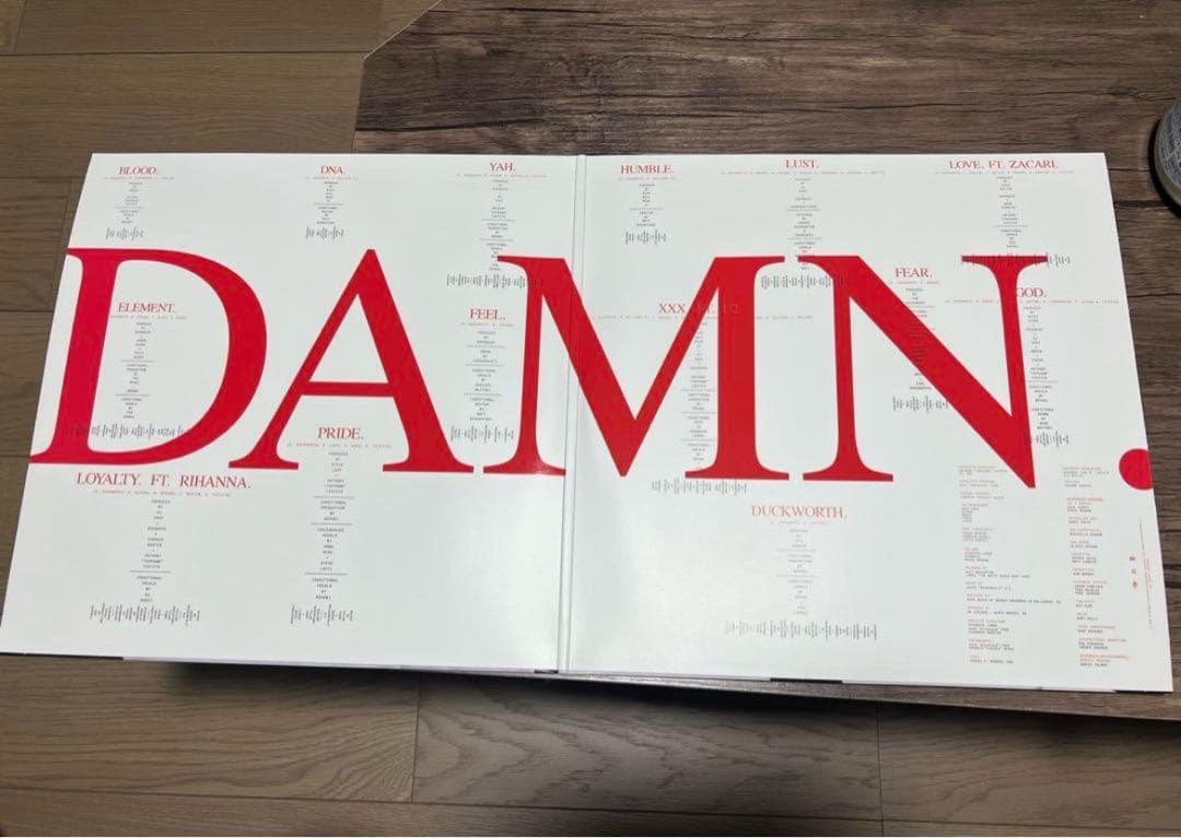 Kendrick Lamar DAMN LP レコード