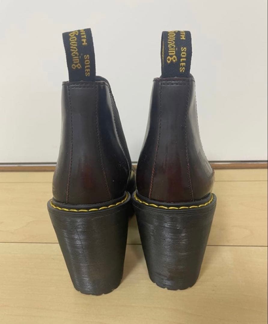 【Dr.Martens 】HURSTONレザーチェリーレッドUK5（24cm）